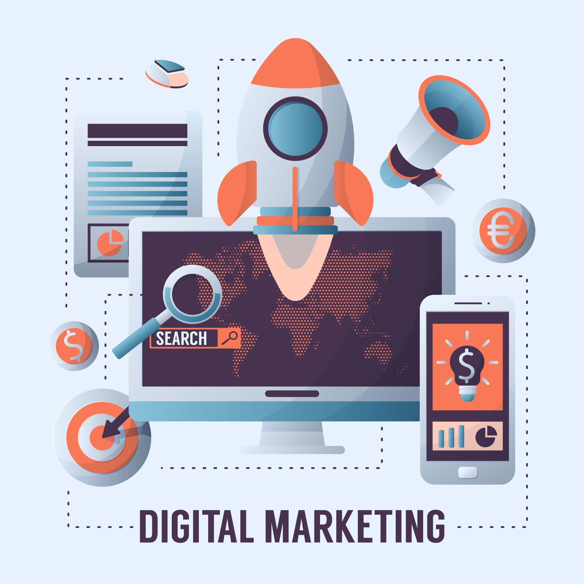 Digital Marketing Dashboard Showcase
